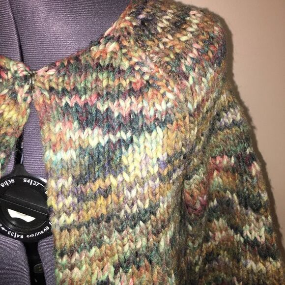 Leo & Nicole Sweater Cardigan Medium - Picture 2 of 6